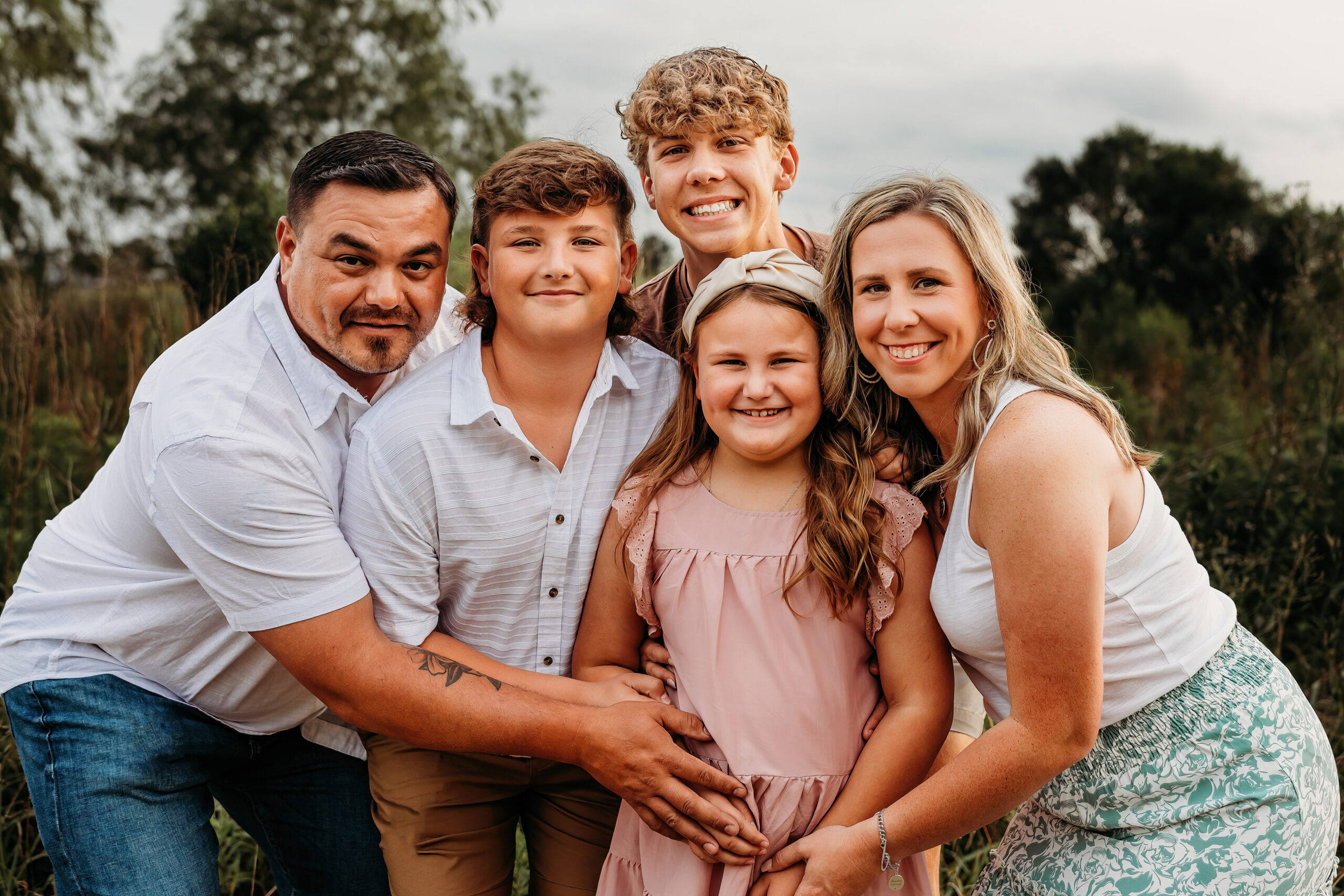 Old Navy Pearland is a huge hit amongst this family for their photos with Ally's Photography